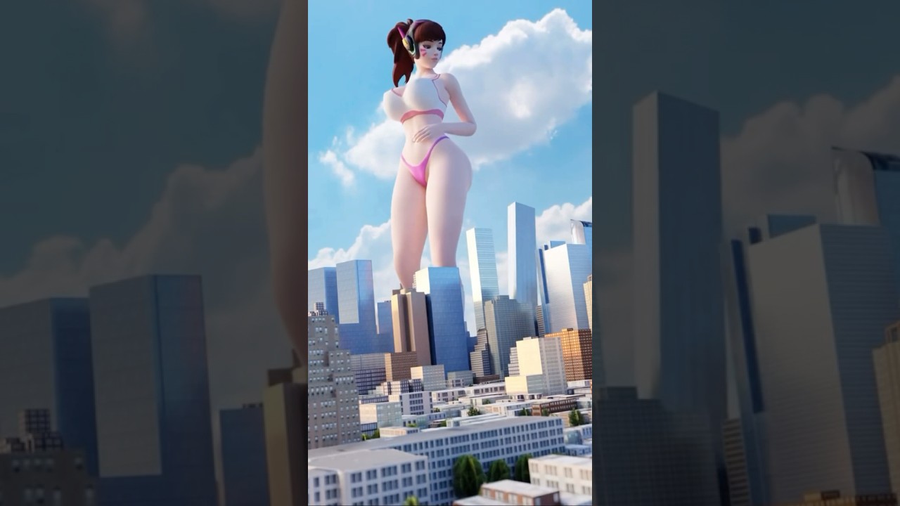 Giantess growth #giantess #giantwoman #growth #fypシ゚viral