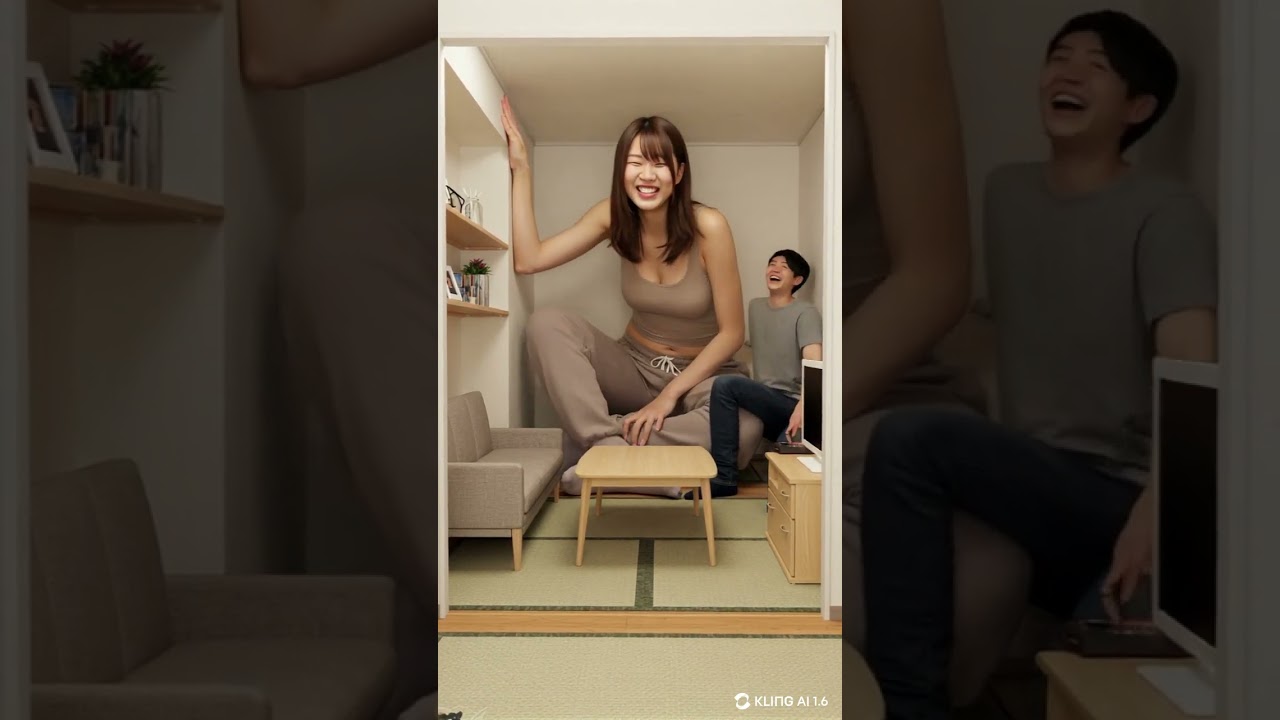 Giantess Tall woman #tallgirl #tallwoman