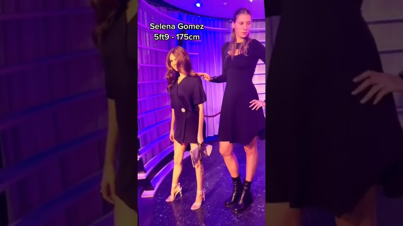 Giantess VS Selena Gomez 👀 credit : natali_vieru15 #shorts #giantess #selenagomez #tallgirls