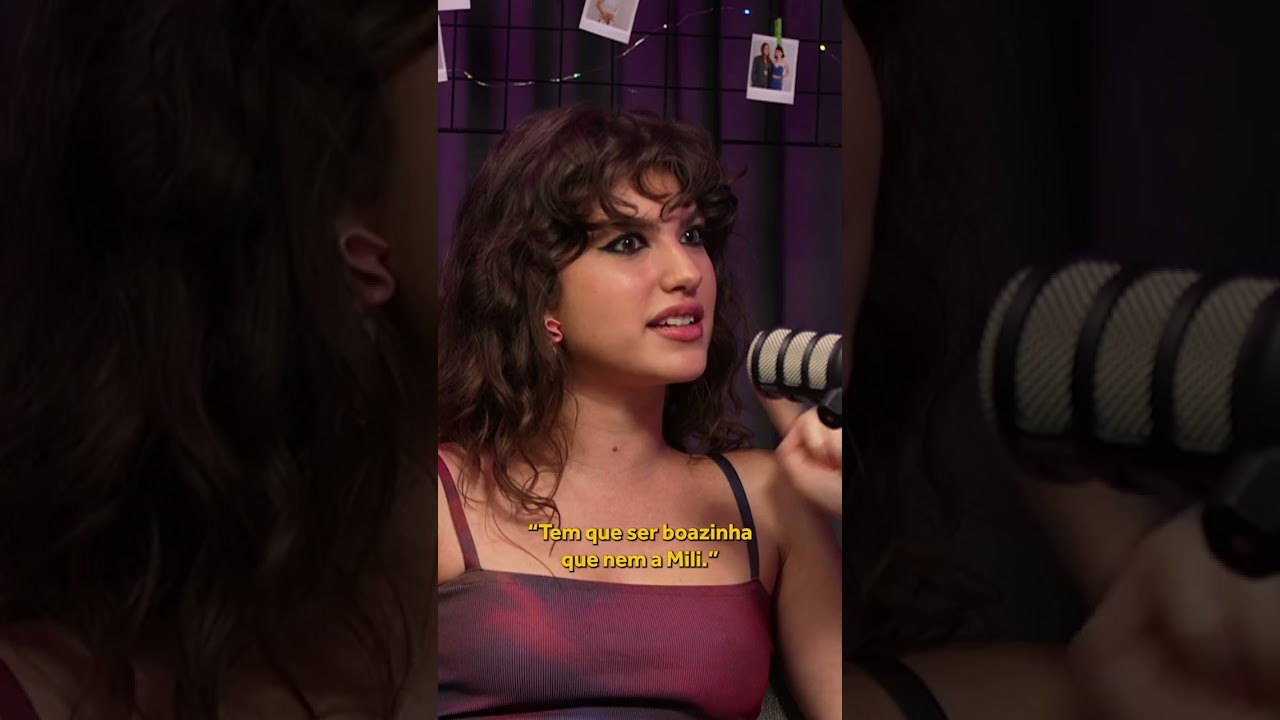 GIOVANNA (MILI CHIQUITITAS) SENTIU A PRESSÃO DE SER EXEMPLO