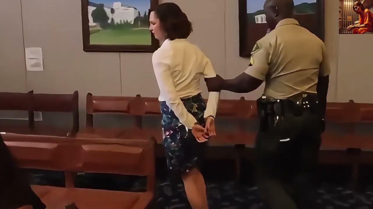 Girl handcuffed behind her back by police for 5 seconds
