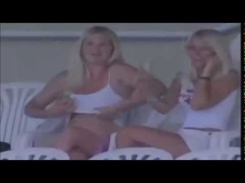 Girl Showing BOOBS on screen during ICC Cricket Worldcup 2015 Match
