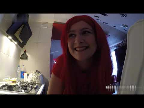 Girl trying to guess the sound of her farts