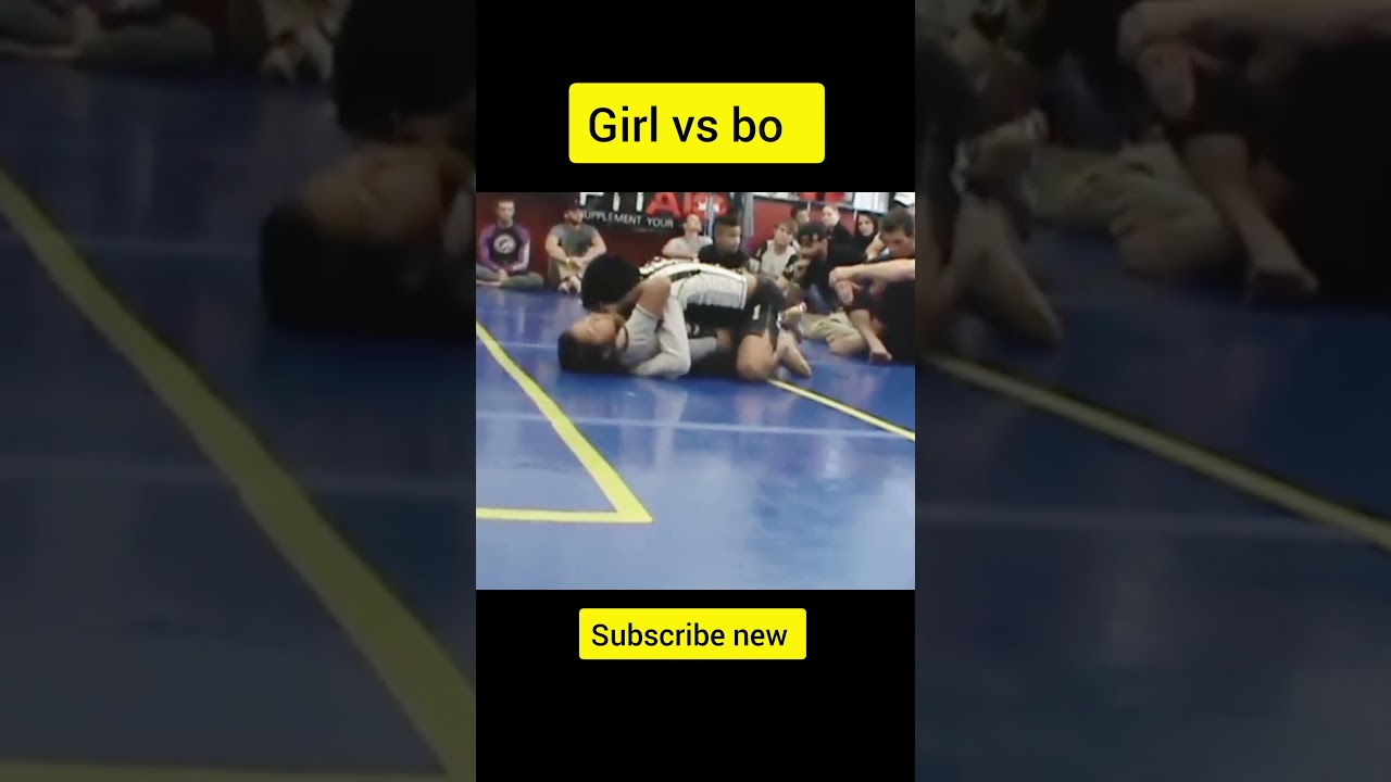 Girl vs boy wrestling #shorts #bjj #wrestling #mma #nogi #isuckatjiujitsushow #jobelteixeiranubjj