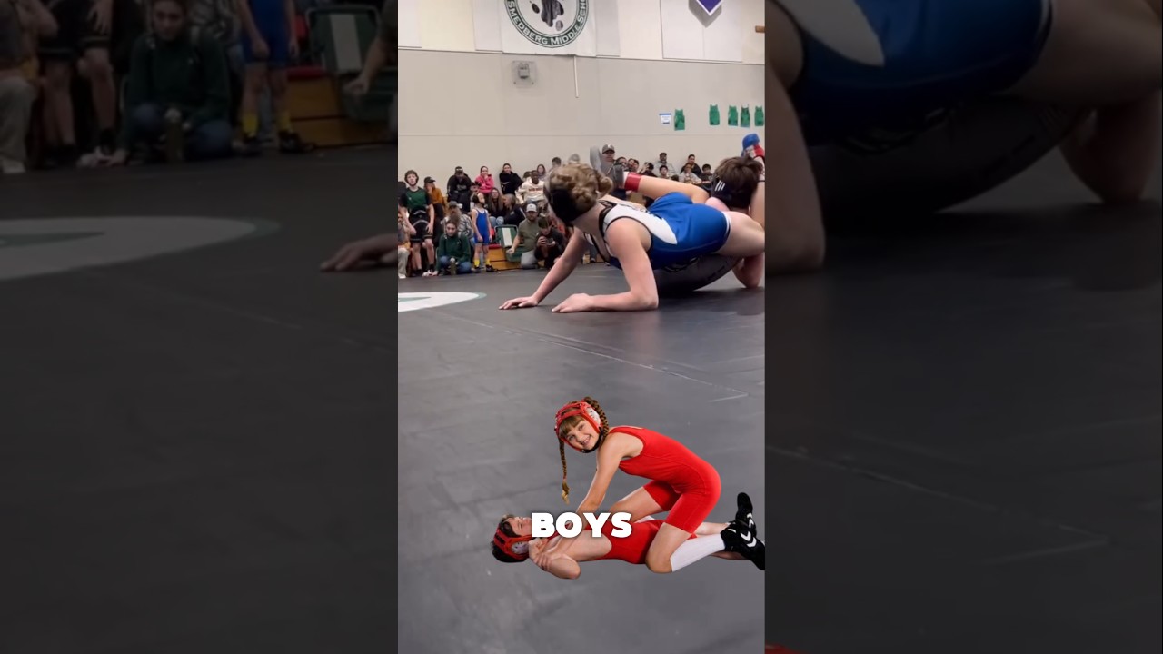 Girl Wrestler Humiliates Everyone
