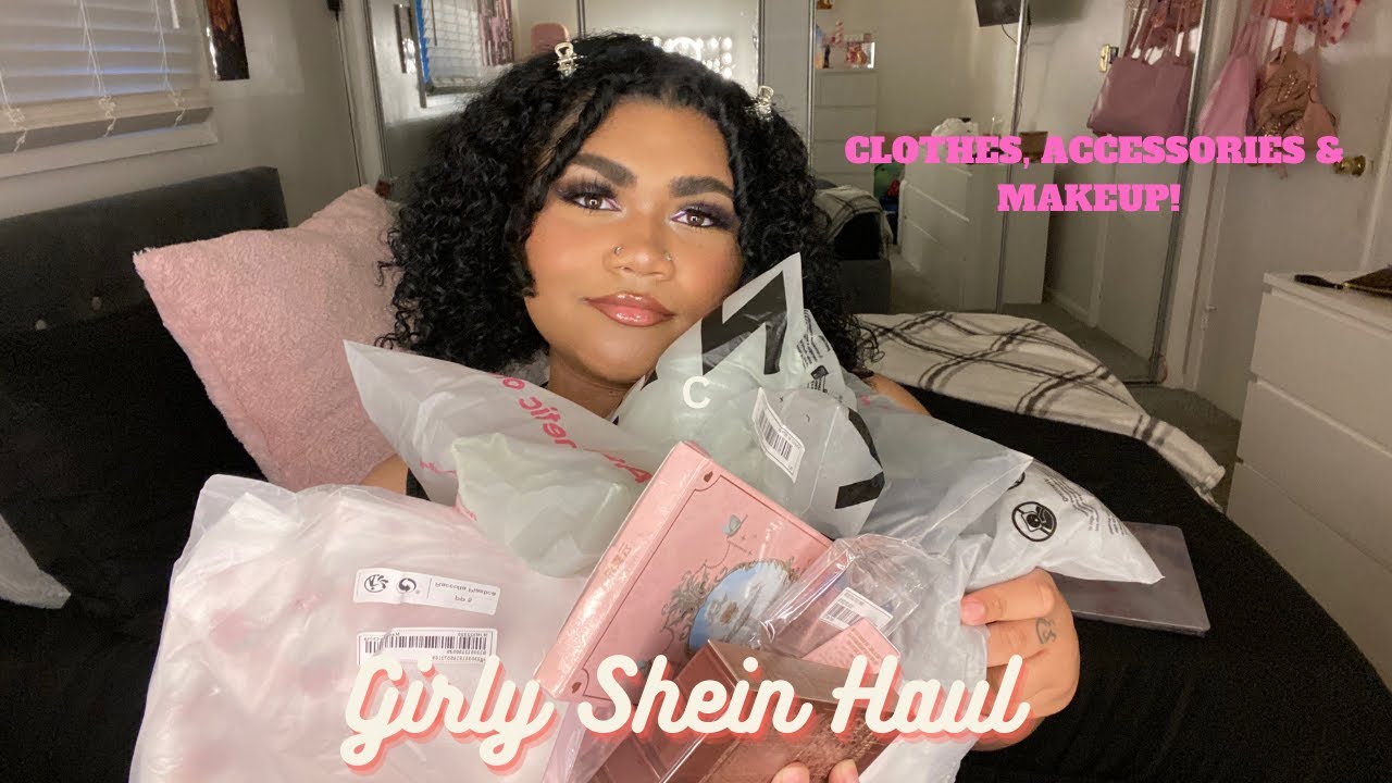 GIRLY SHEIN HAUL 2023 ( MAKEUP, ACCESSORIES & CLOTHING