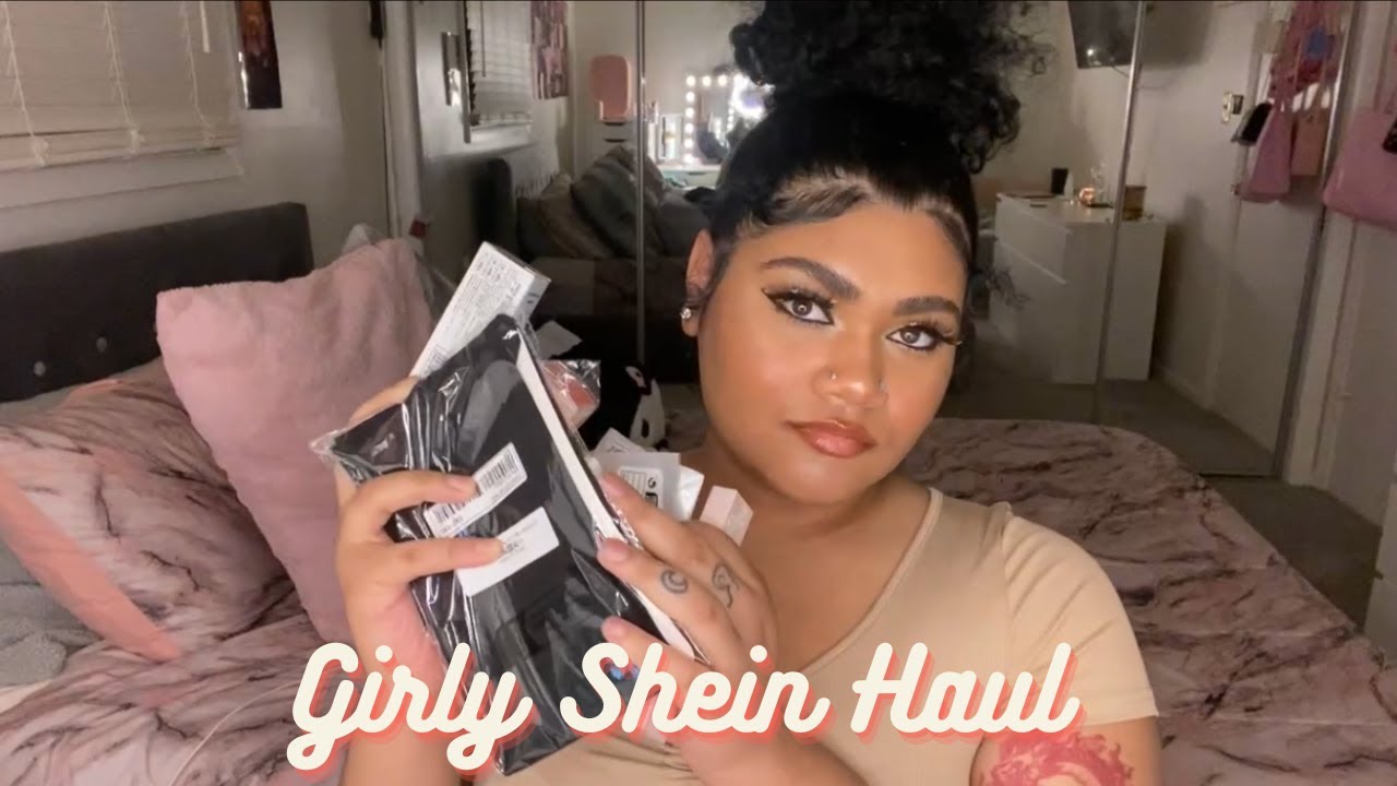 GIRLY SHEIN TRY- ON HAUL ( CLOTHES, MAKEUP & ACCESSORIES)