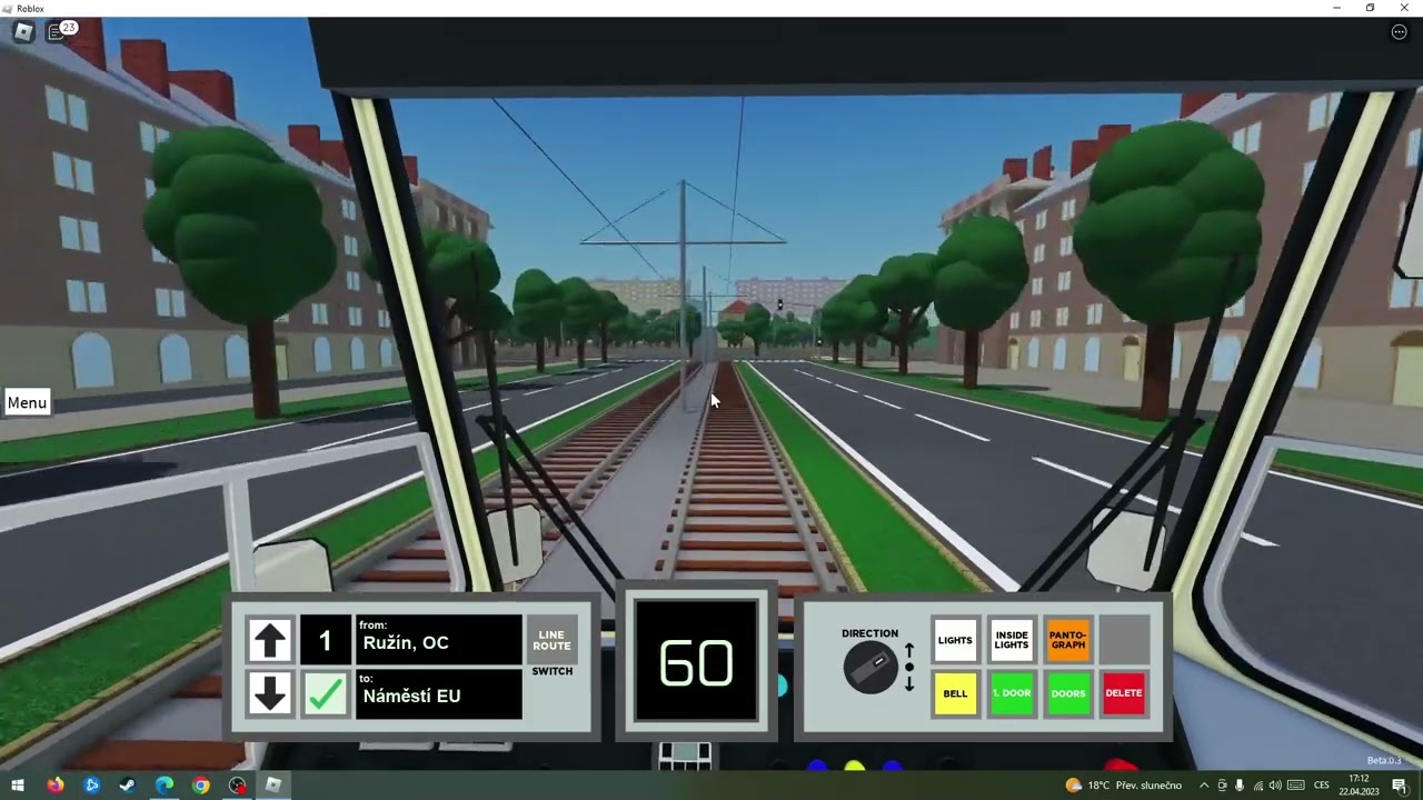 Girov tram linka 1