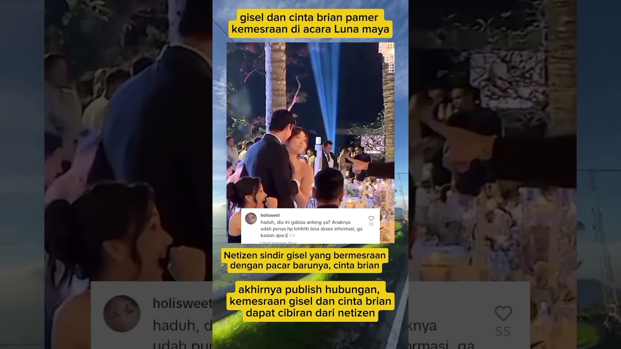 gisel pamer kemesraan bareng pacar baru #giselle #beritaterkini