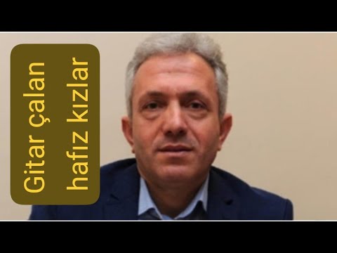 Gitar çalan hafız kızlar.