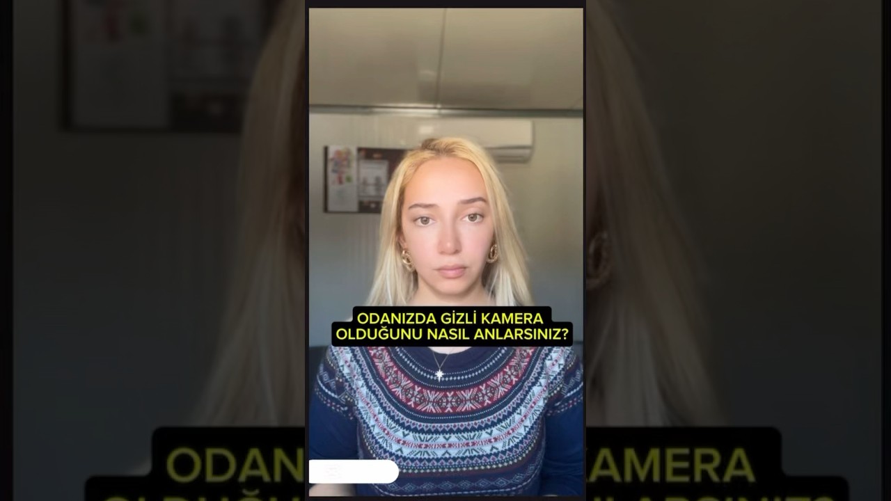 Gizli kamerayı tespit etme yöntemleri ❗️