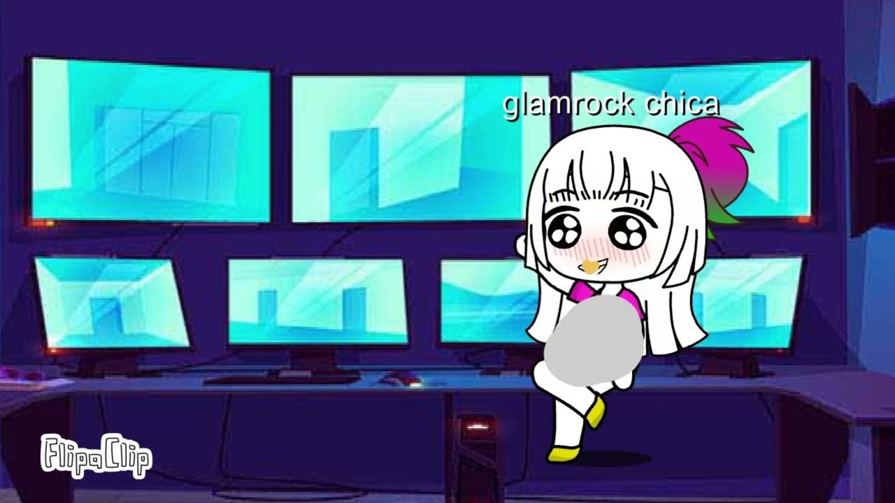 glamrock chica vore/Digesting (gacha club) remake