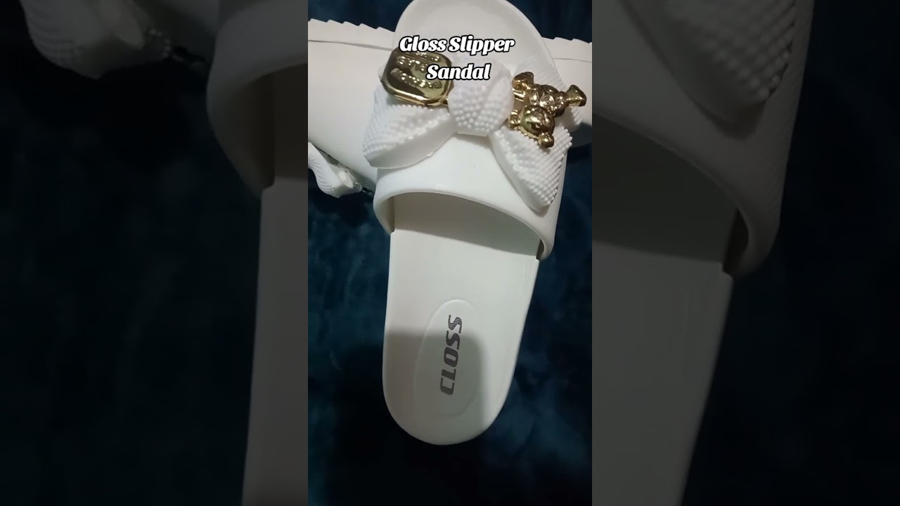 Gloss Slipper Sandal for Kids and Adult #highlights #sandals #slippers