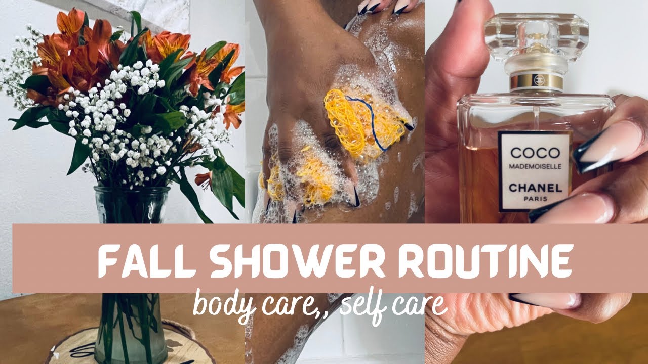 Glowing  FALL SHOWER ROUTINE | BBW | SELF-CARE | Body care