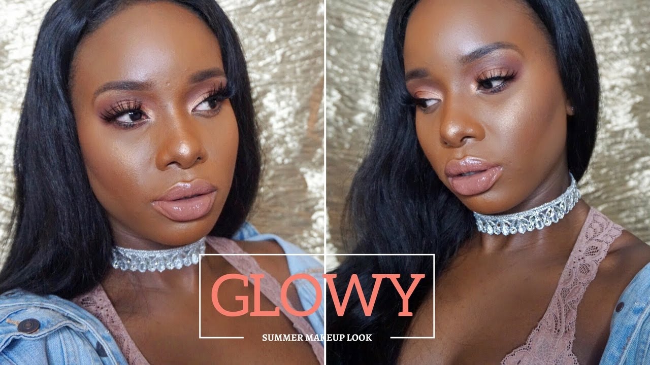 GLOWY SUMMER MAKEUP LOOK | AÏCHATOU BELLA