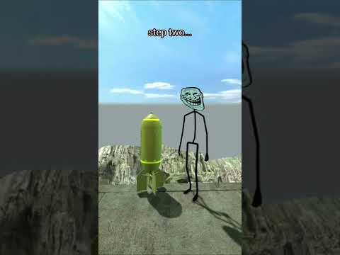 gmod but nuclear bomb #shorts #gmod