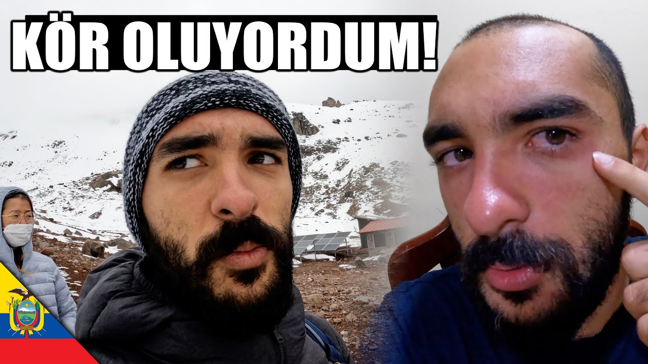 Güneşe EN YAKIN Noktaya Çıktım!! (Ekvador-CHIMBORAZO) 🇪🇨 ~483