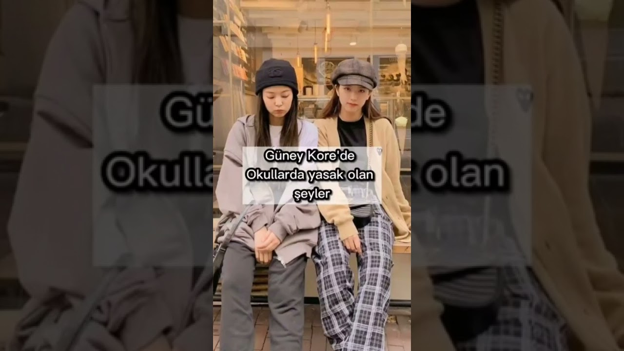 Güney Kore'de Okullarda yasak olan şeyler #keşfet #shorts