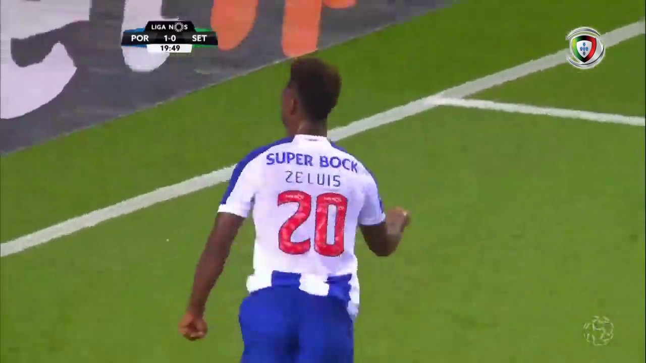 Goal | Golo Zé Luís: FC Porto (2)-0 Vitória FC (Liga 19/20 #2)