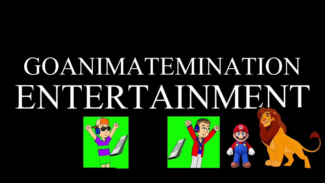 Goanimatemination Entertainment logo (illumination entertainment parody)