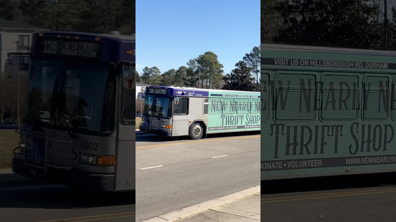 GoDurham 2019 Gillig LF on the 12B #bus #automobile #godurham #durhamnc
