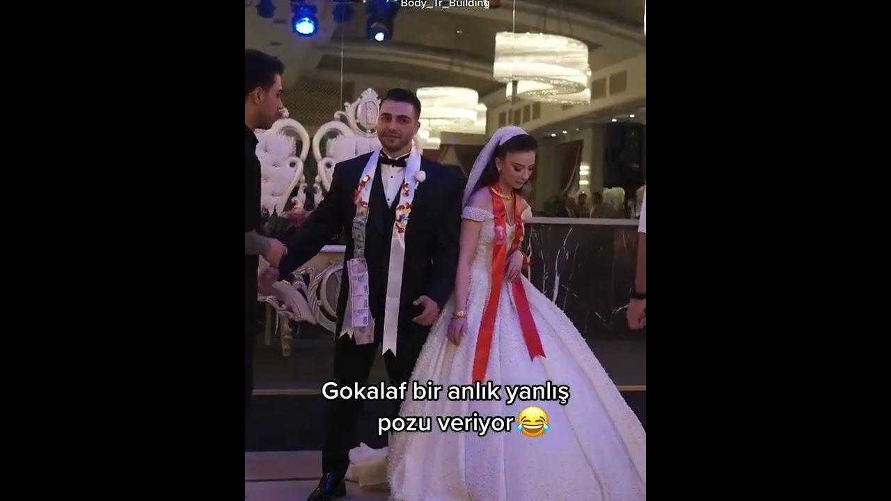 GOKALAF DÜĞÜNDE YANLIŞ POZU VERİYOR