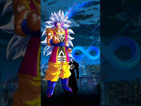 Goku five infinity fusion 😈 #anime #dbs #goku #dragonball ||