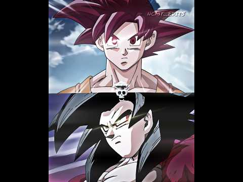 Goku SSJ God x Goku SSJ4 qual transformação é melhor? ☠️💀 #goku #ssjgod #dbs #ssj4 #skulledit