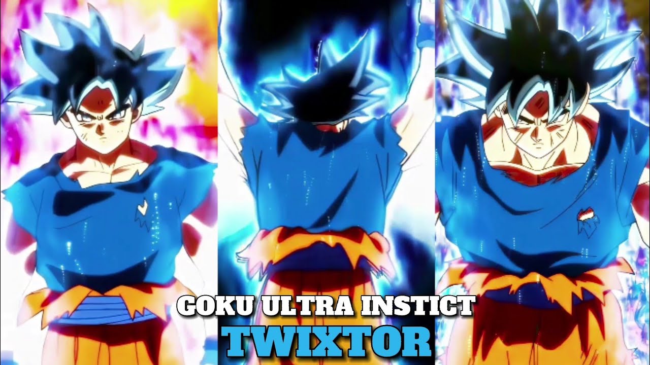 Goku Ultra Instict Twixtor | CC FHD