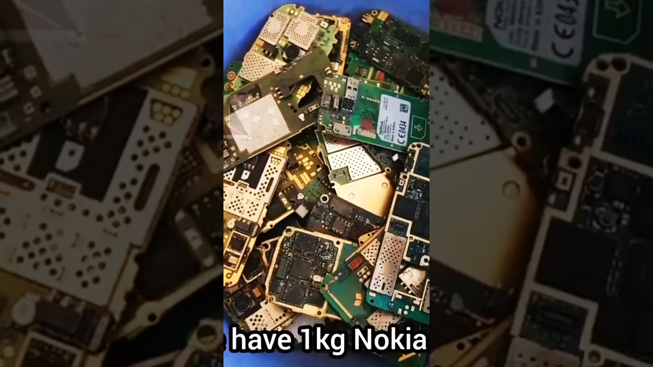 Gold Recovery from Nokia Cell Phones