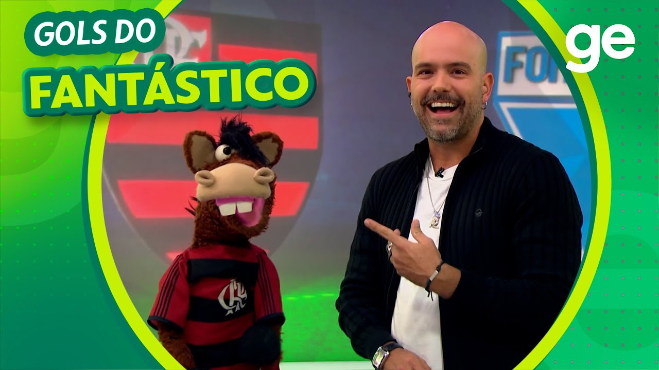 GOLS DO FANTÁSTICO🐴⚽FLAMENGO NA LIDERANÇA E ANCELOTTI ASSISTE JOGO DO BRASILEIRÃO | ge.globo
