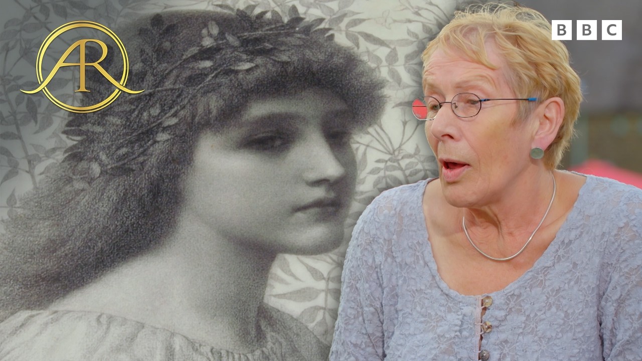 'Gorgeous' Original Pencil Drawing By Henry Ryland Worth Five Figures | BBC Antiques Roadshow UK