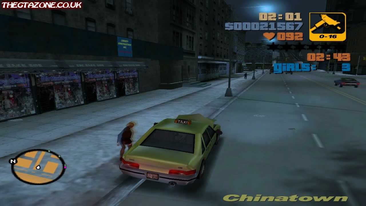 Grand Theft Auto 3 - Mission #7 - The Fuzz Ball