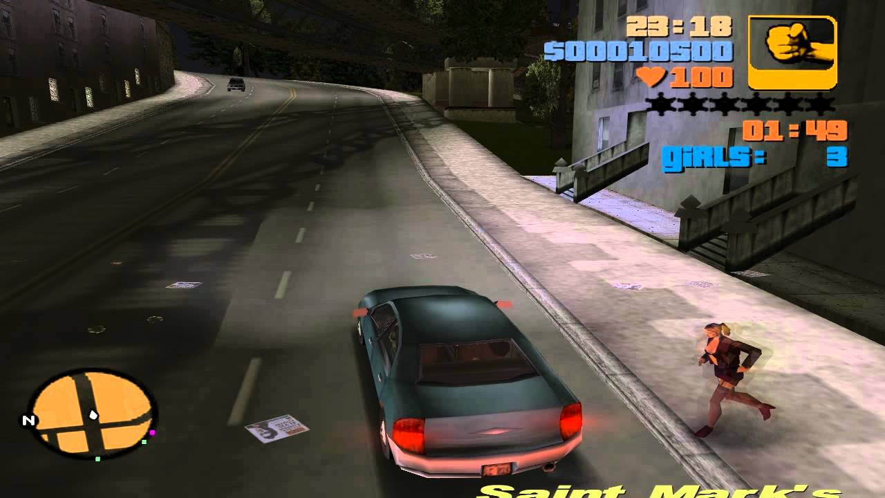 Grand Theft Auto III - Mission #5 - The Fuzz Ball
