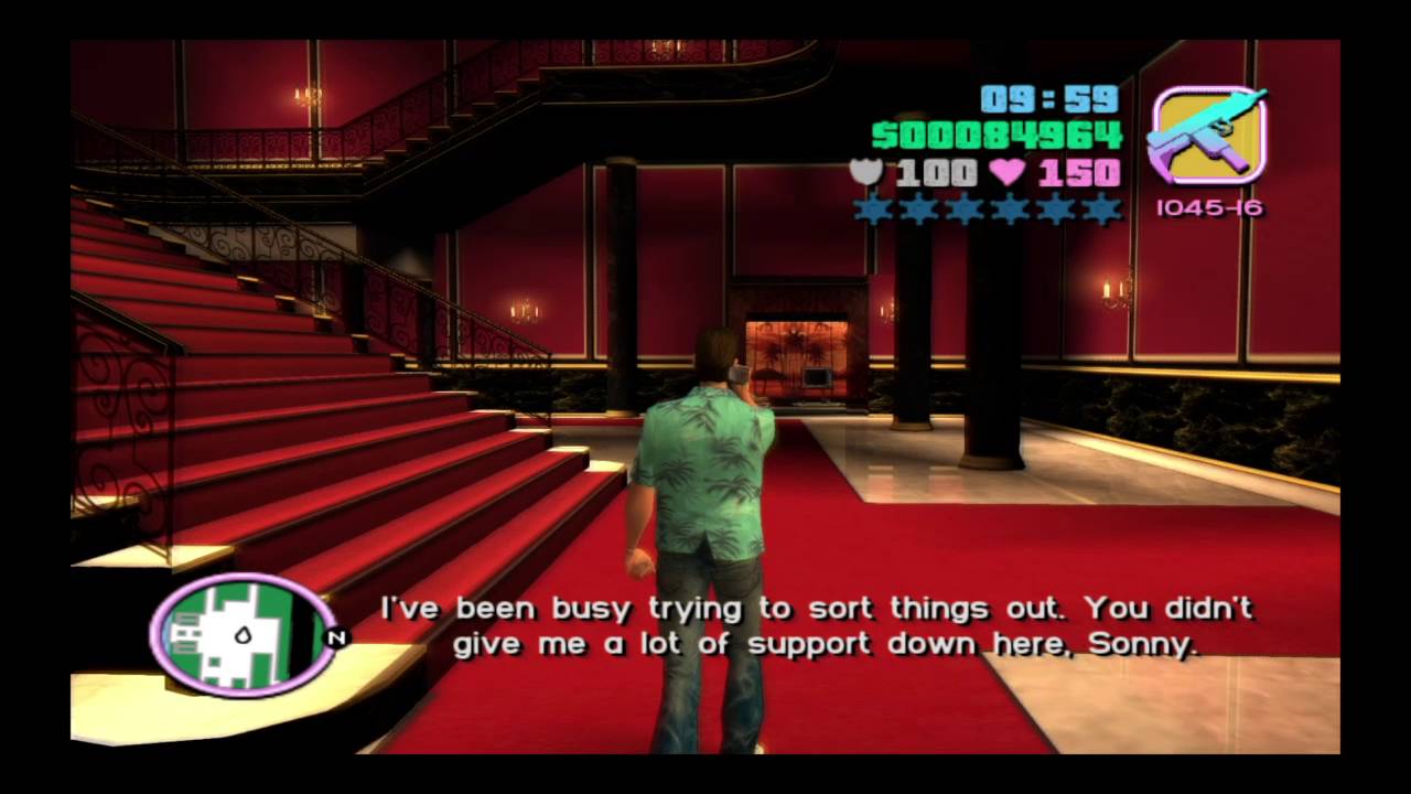 Grand Theft Auto: Vice City: Phone call with Sonny Forelli