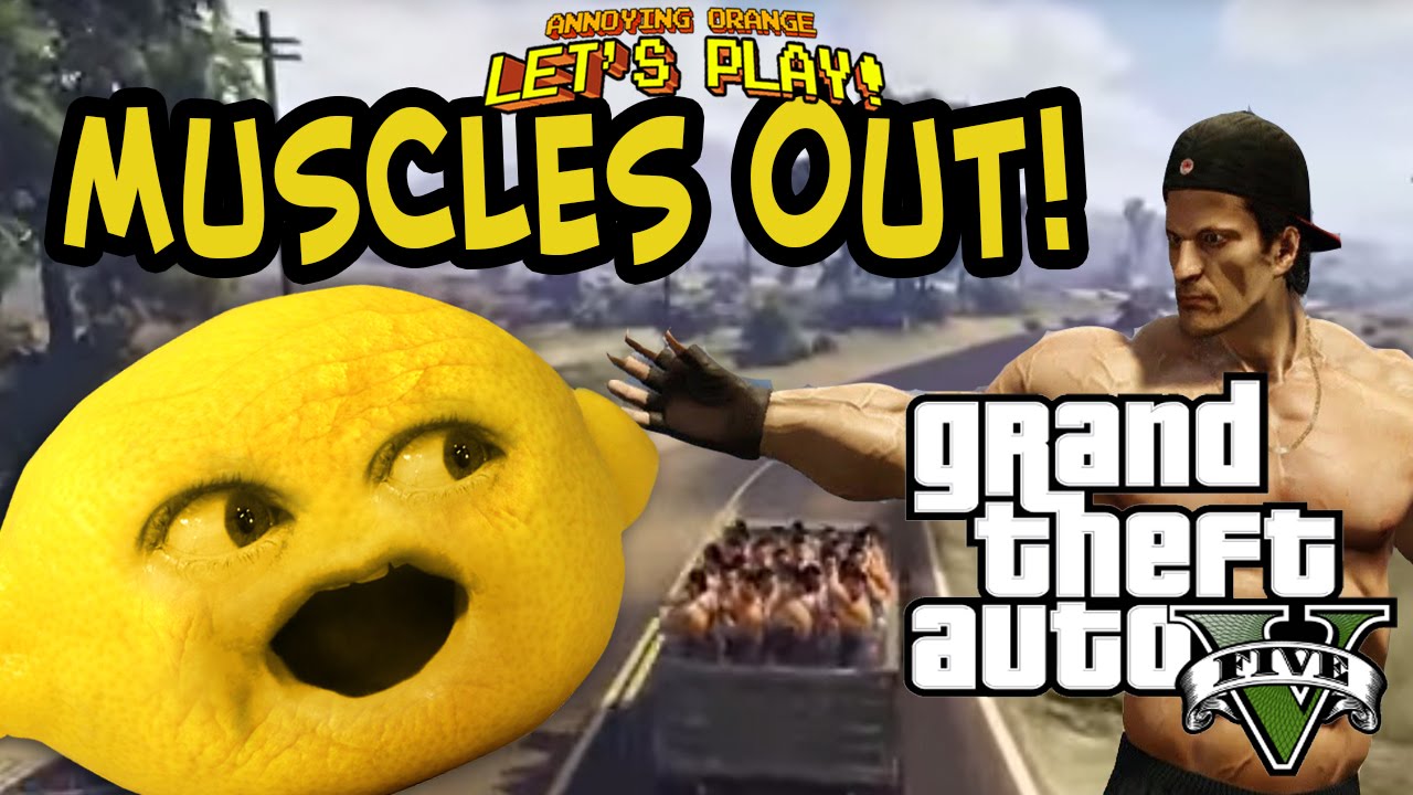 Grandpa Lemon Plays - GTA V: MUSCLES OUT!