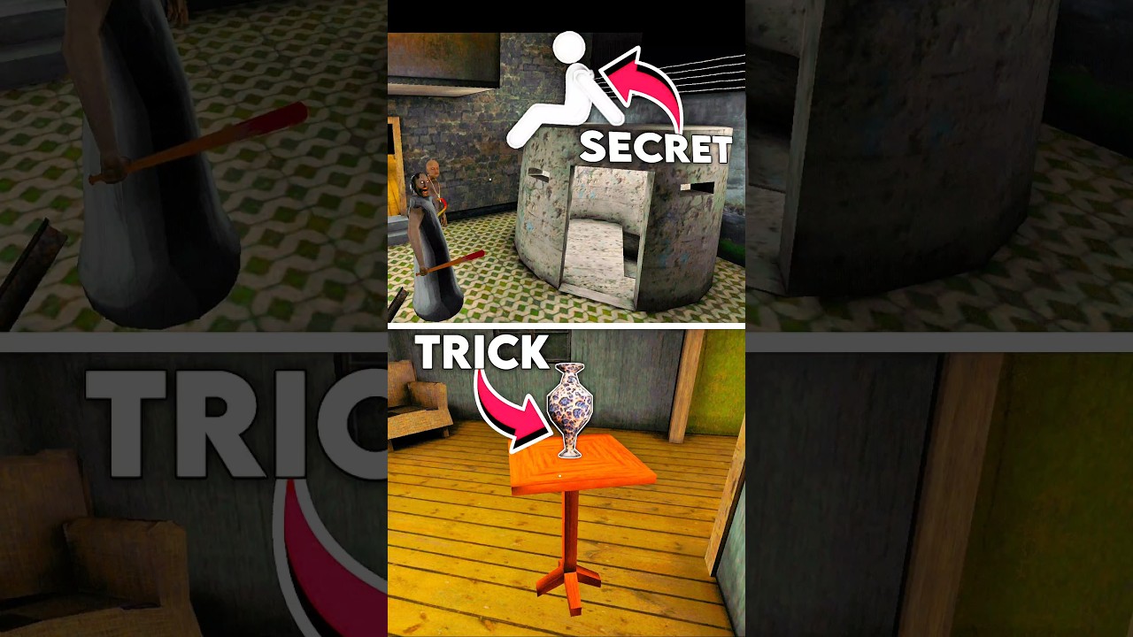 Granny 2: Only 1% Players Know This SECRET Tank Trick!💀🔥#granny #grannyglitches #grannygame #granny1