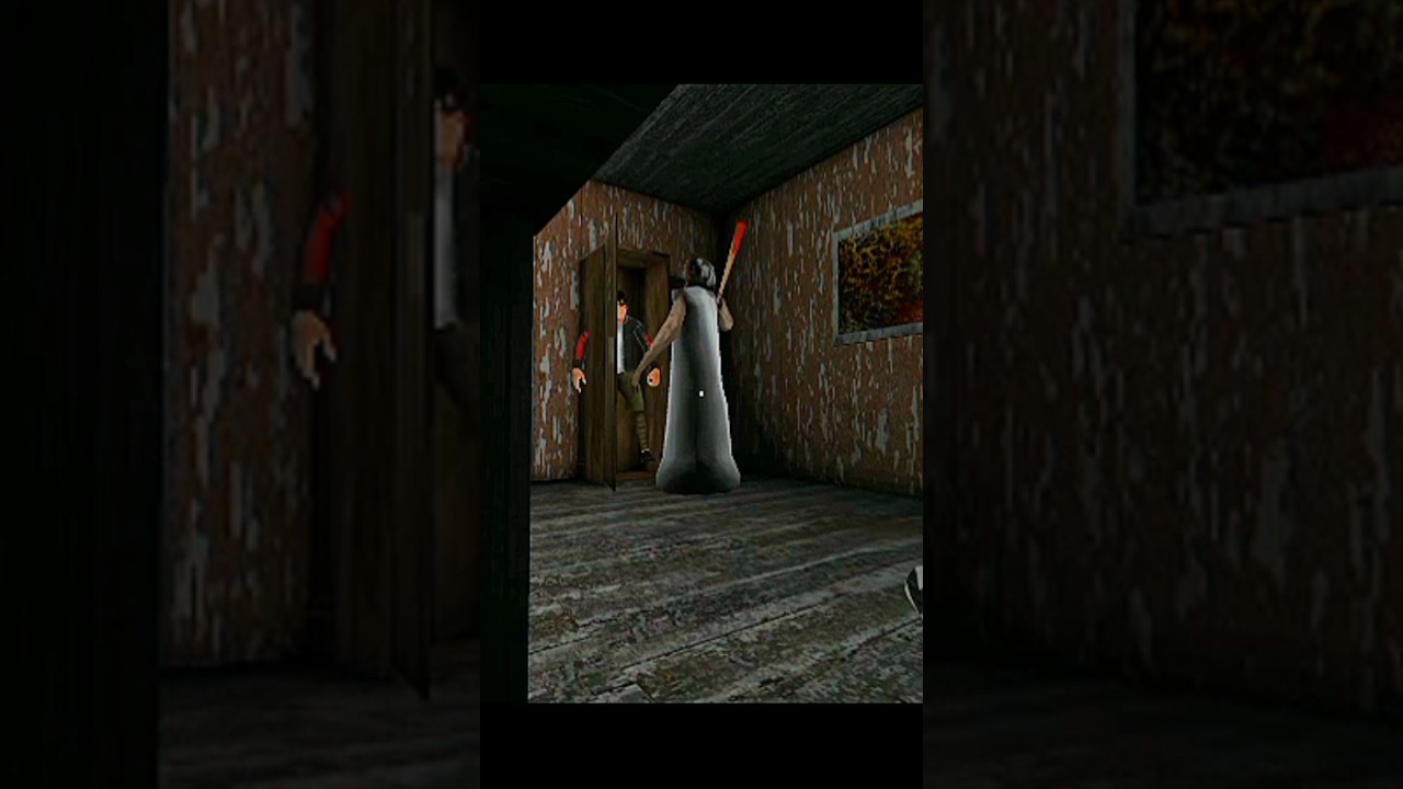 Granny kill player in cabinet 😕🎮 #granny #gaming #shorts #horrorgaming #viral #trending