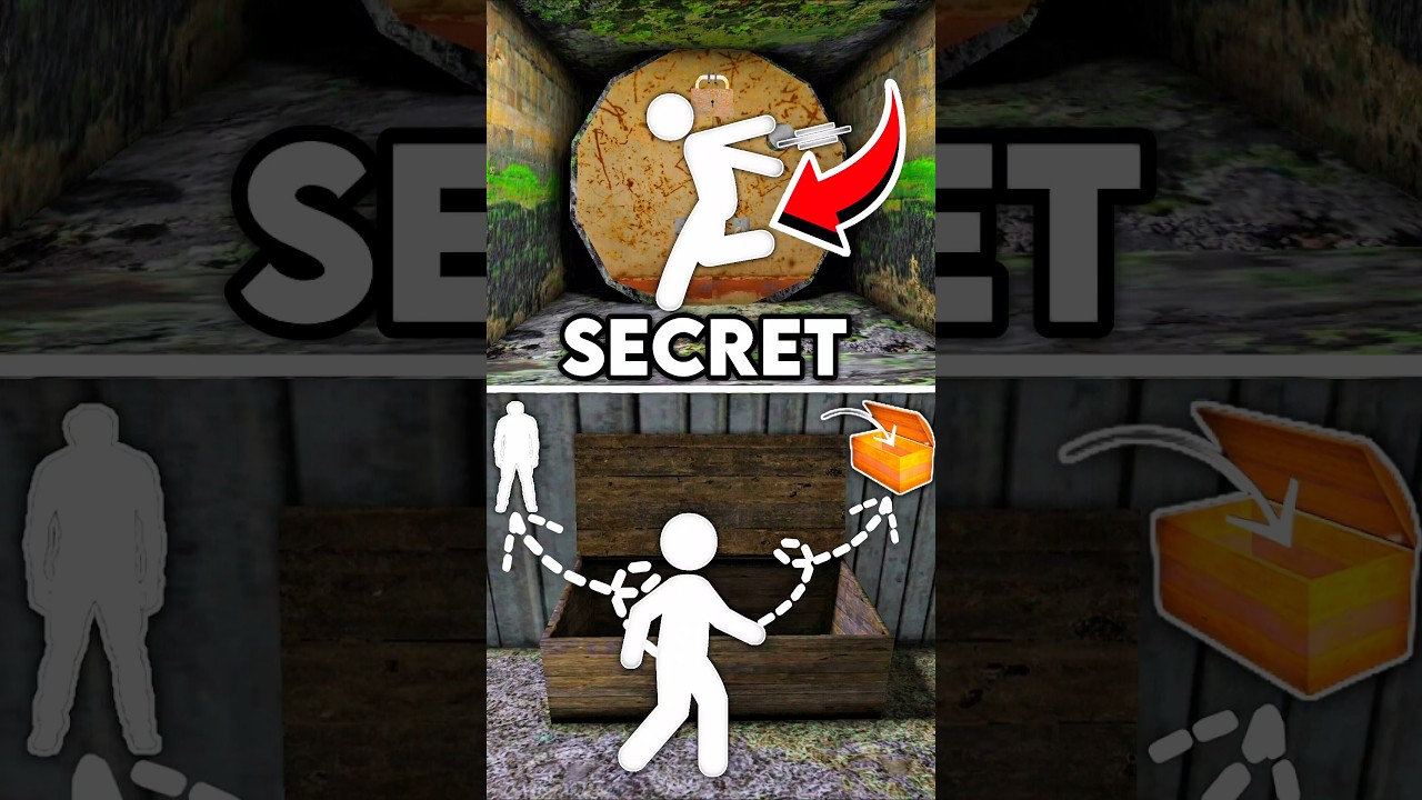 Granny Sewer Trick - No Spider Key Needed! 💀🔥#granny #grannyglitches #grannygame #granny1