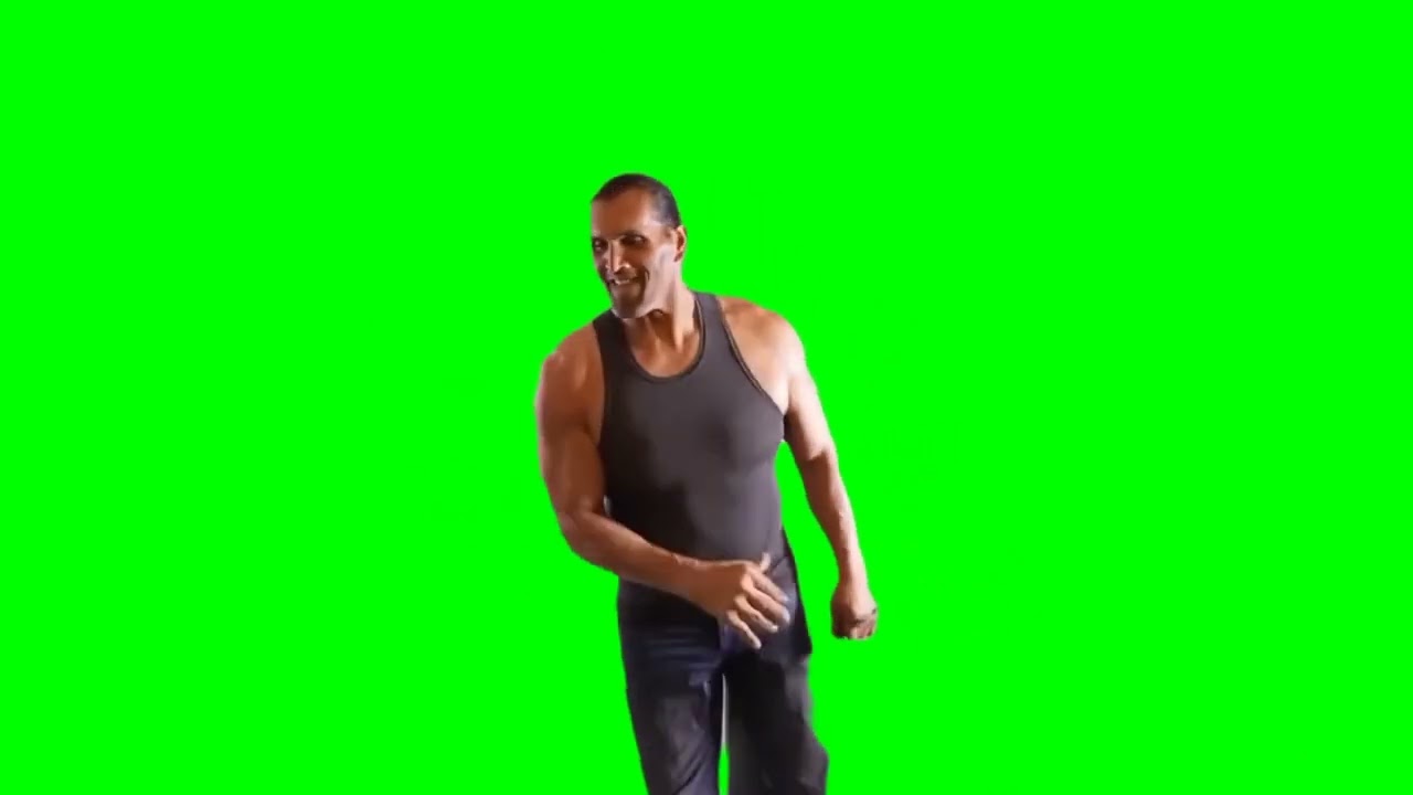 Great Khali slap   Green Screen   Meme Template