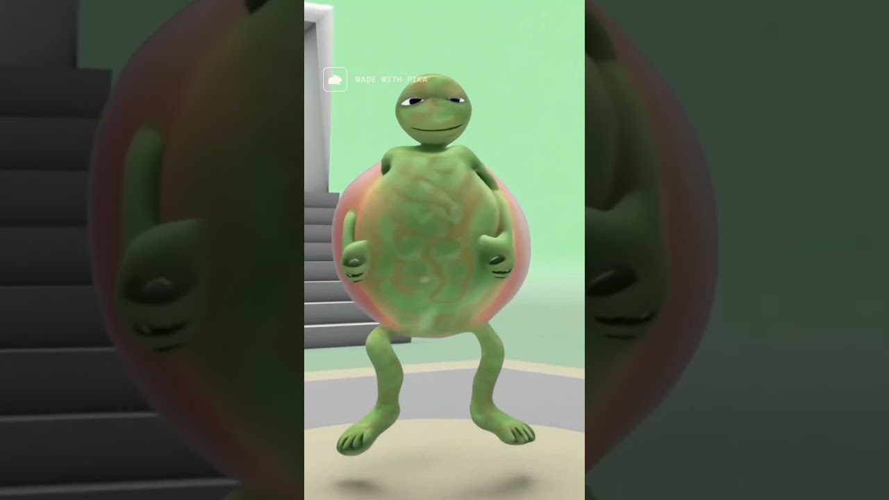 Green Alien Dance  El Chombo   Dame Tu Cosita feat    Yeşil Uzaylı Dansı #dametucosita #shorts#cover