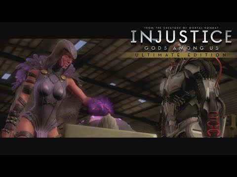 Green Lantern Saves Deathstroke From Raven & Cyborg | Injustice: Gods Among Us PS5 4K
