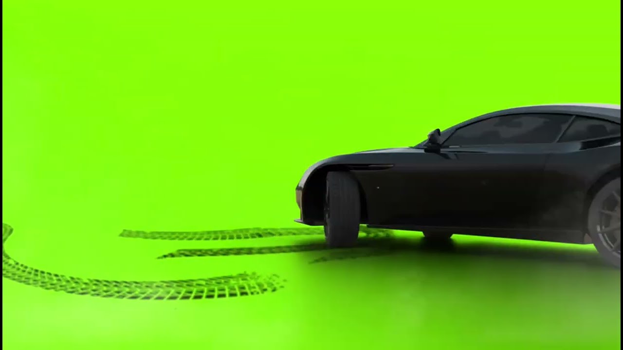 Green Screen Car Drift | Free Download
