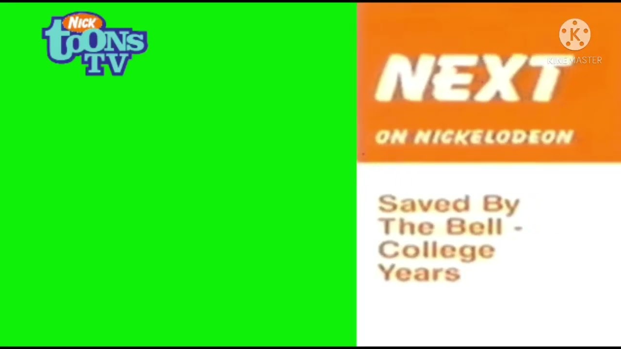 Green Screen on Nicktoons TV UK