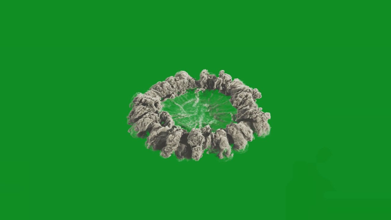 Green Screen Super Landing Effect
