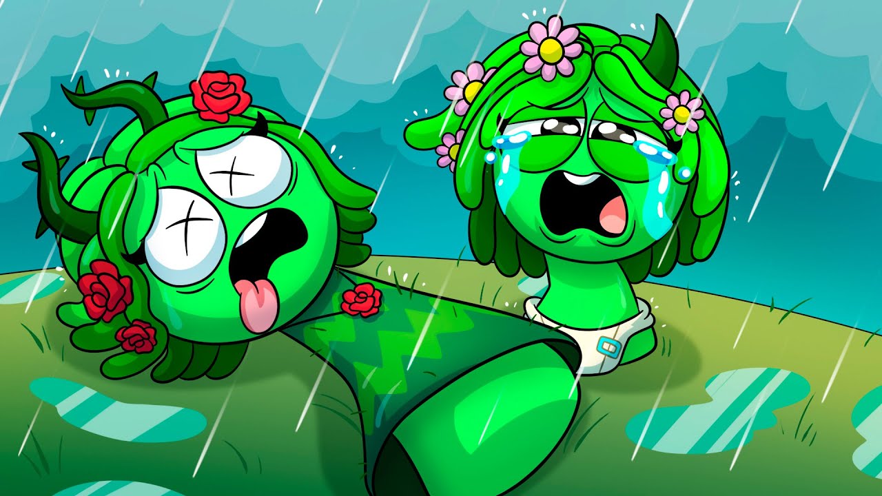 GREEN VINERIA ABANDONED at BIRTH! Incredibox Sprunki Animation