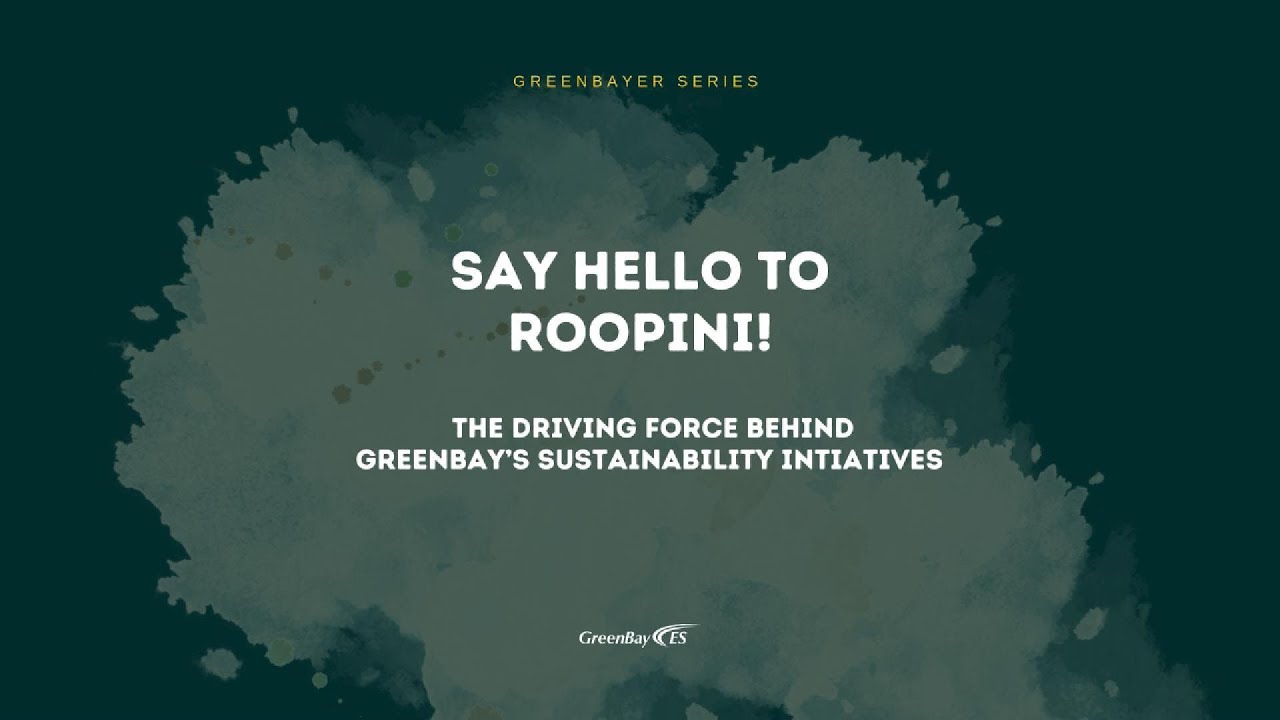 GreenBayer Series #1 feat. Roopini Gunasingam