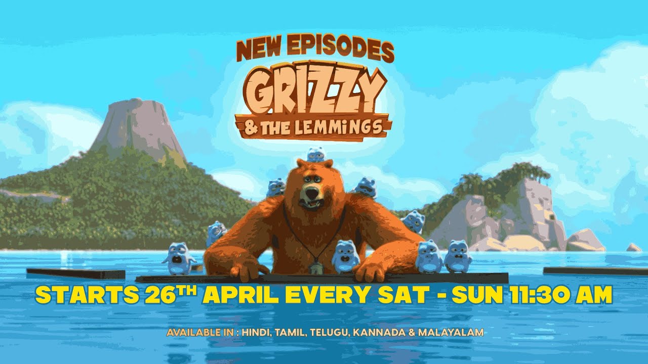 Grizzy & The Lemmings 🐻| Grizzy Ho Gaya Hai Crazy! 😆| Promo | Cartoon 🥳| @cnindia