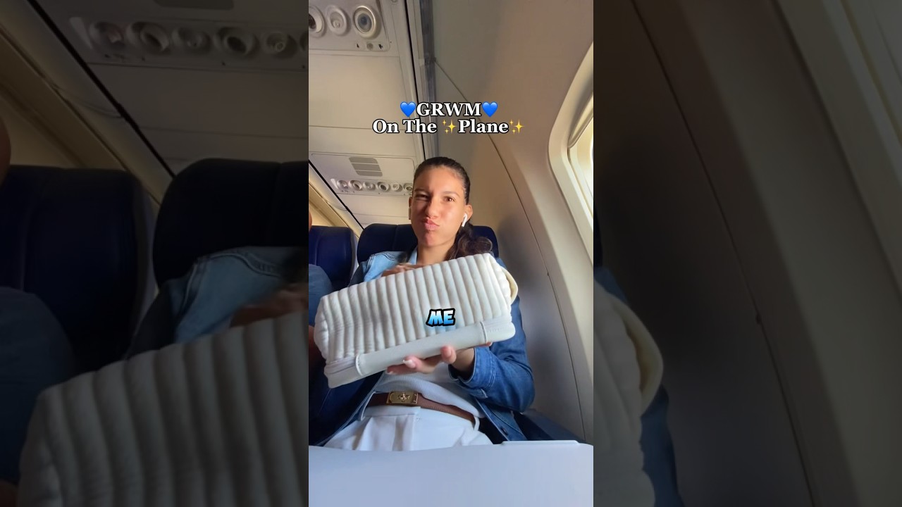 ✨GRWM✨On The Plane ✈️