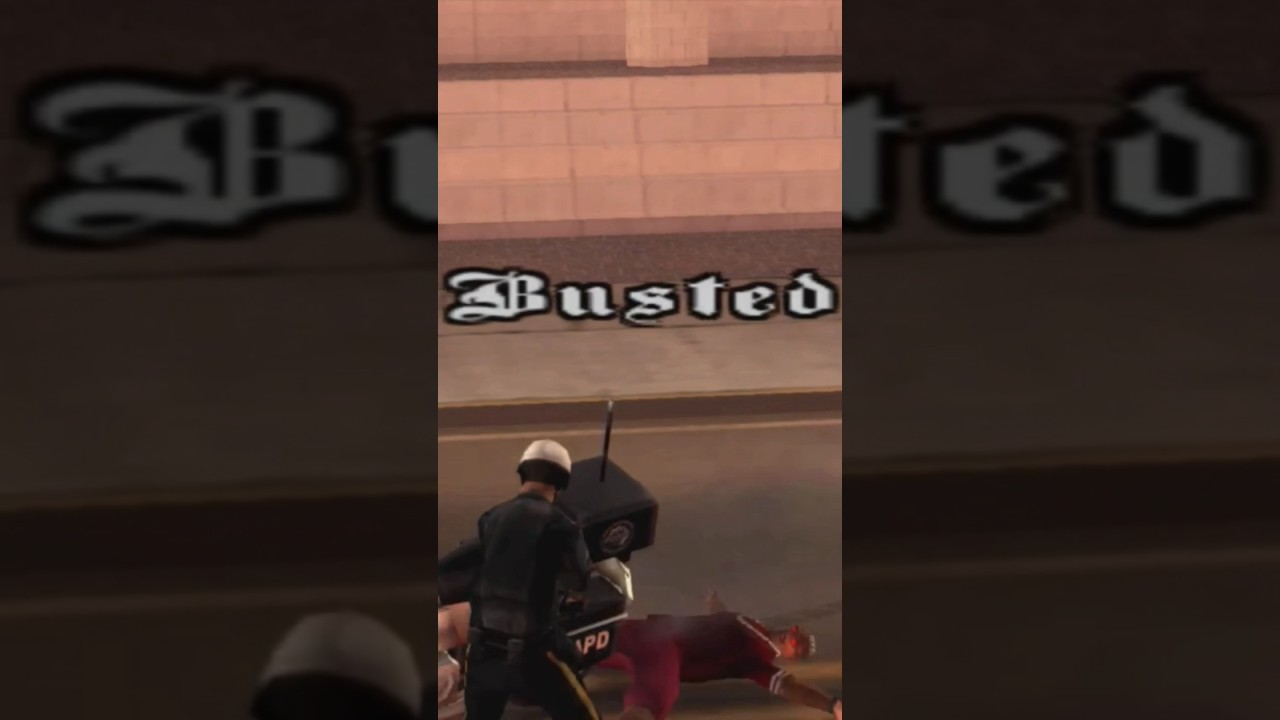 GTA San Andreas Busted Compilation #152